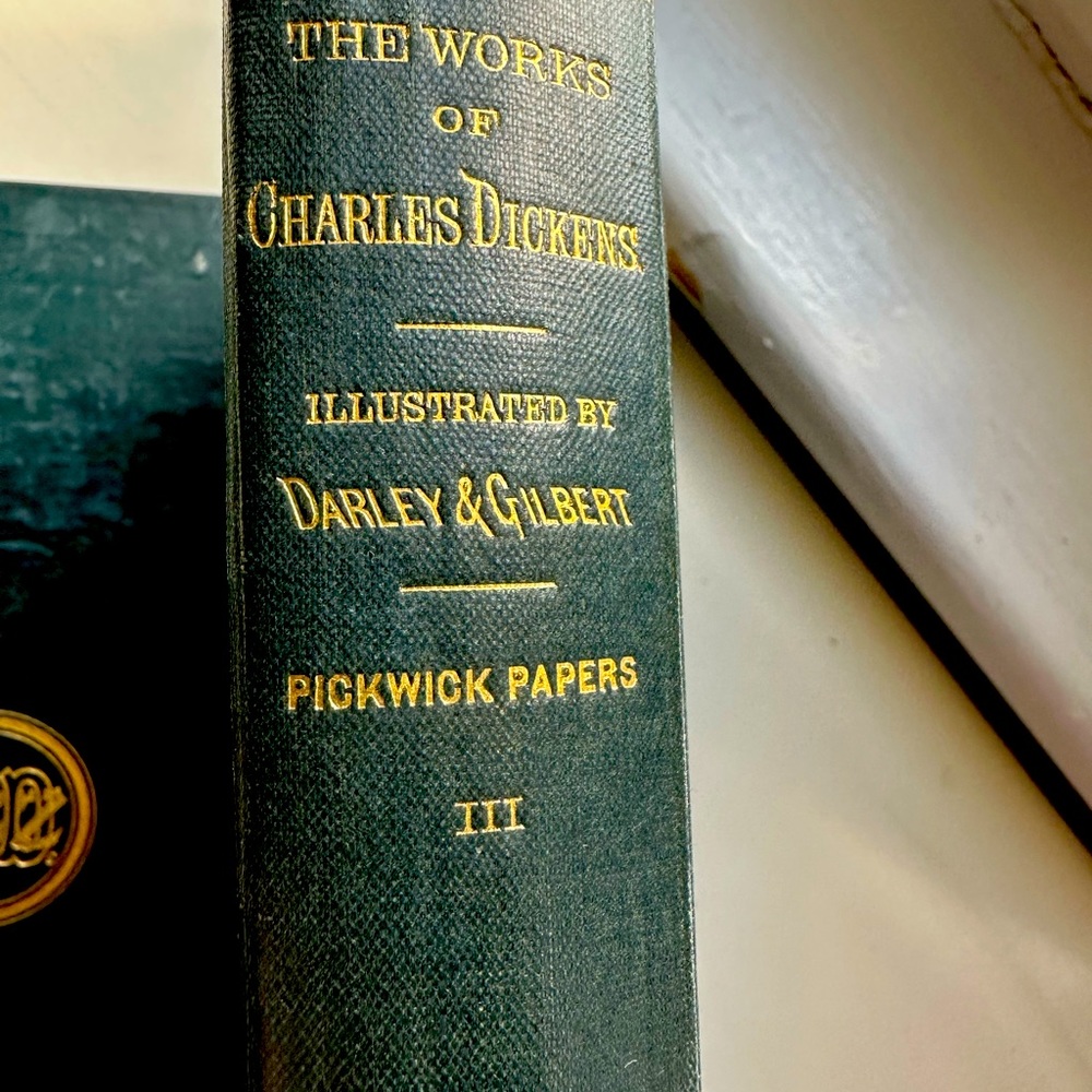 The Works of Charles Dickens Pickwick Papers Books sold as one item